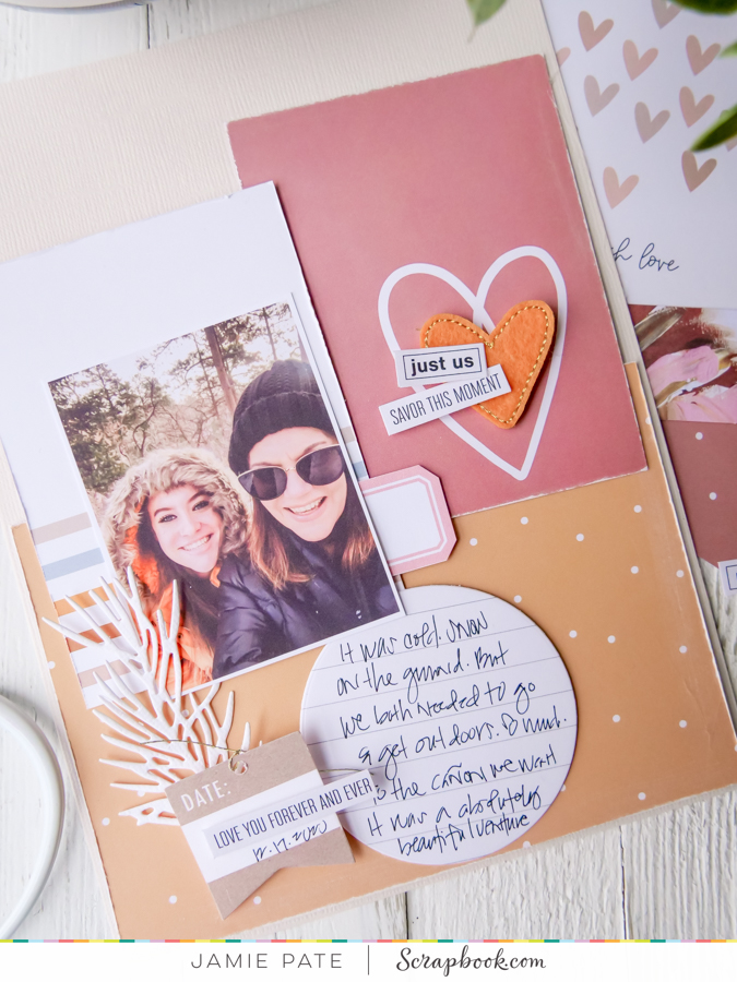 jamie pate: Using Simple Scrapbooks Cards to Build a Page Layout